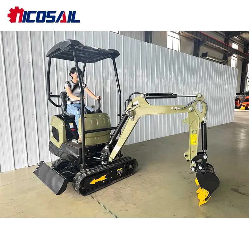 OEM Customizable Mini Crawler Excavator EPA Certified Hydraulic Machine for Farm, Orchard and Construction Applications view 4