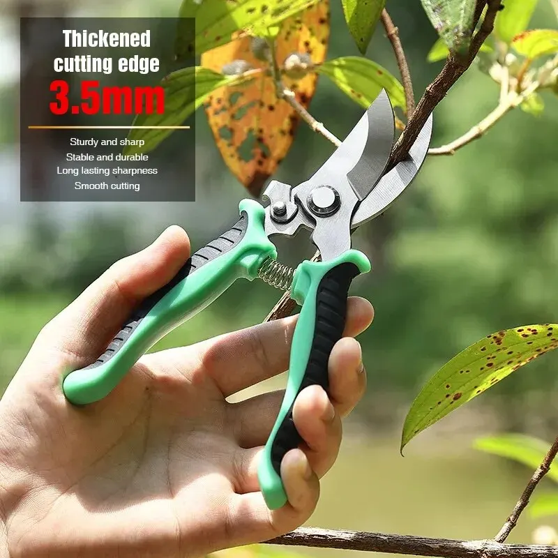 Garden Pruning Shears: Multifunctional Pruner with Stainless Steel Blade for Trimming, Gardening & More!