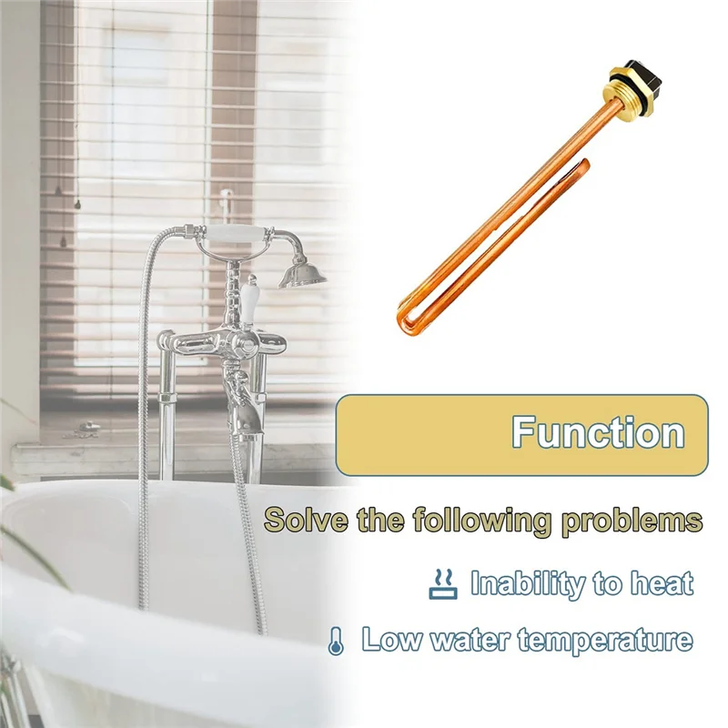 Heater Element 2 Pack HE 55220 Water Heater Element, Fit For ECO POU 6, ECO 8, ECO 11 Electric Water Heater