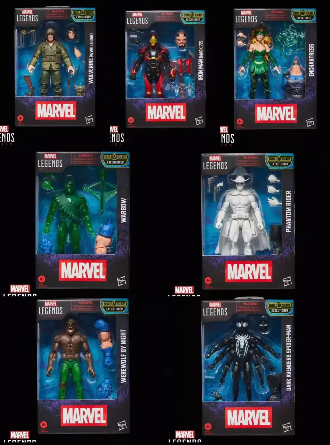 

Hasbro Marvel Legends Dark Avengers Six-Handed Spider-Man 6-inch Action Figure