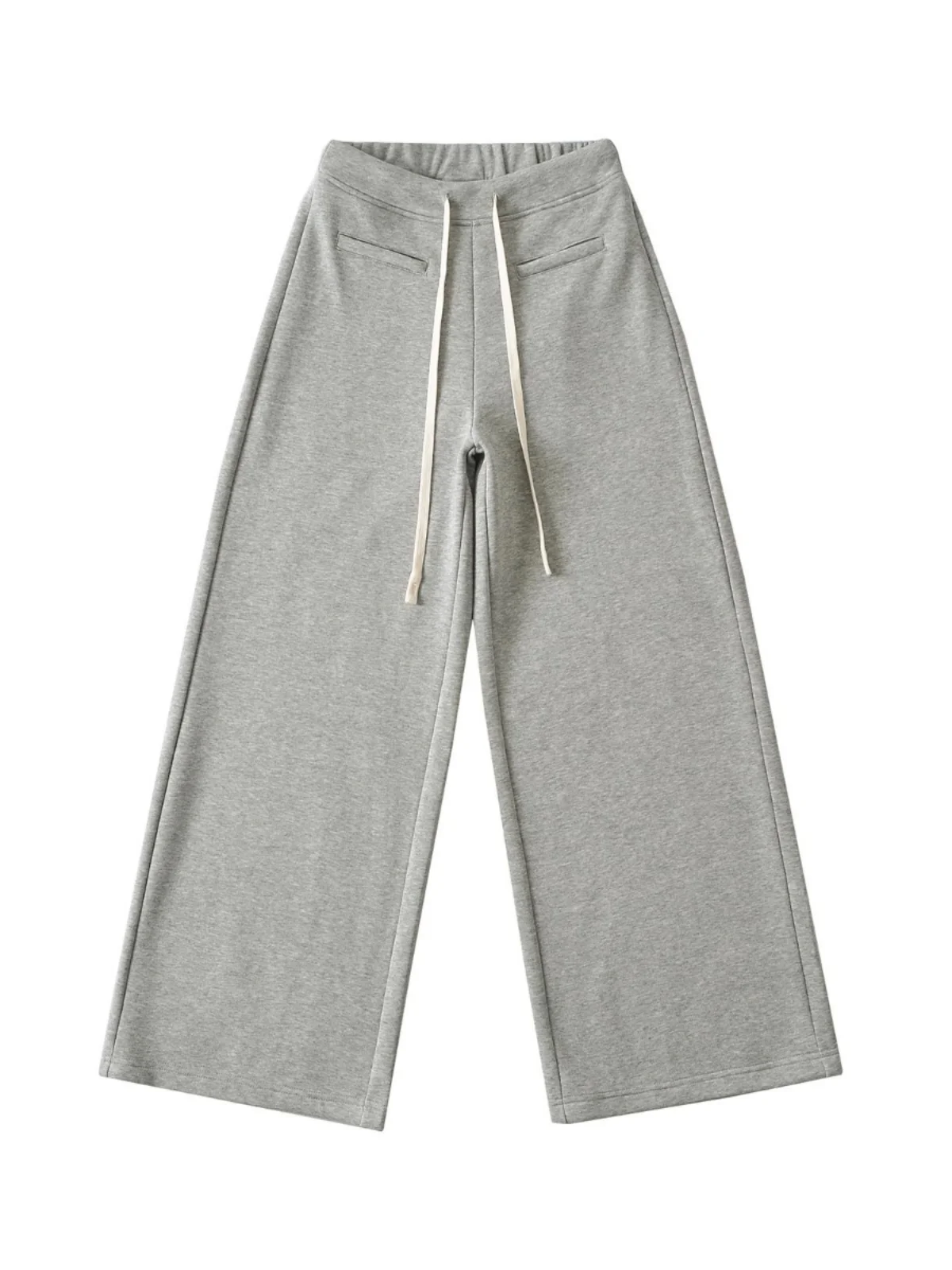 الأمريكية Sle المرأة فضفاضة منتصف منخفضة الخصر بنطال ذو قصة أرجل واسعة الخريف الشتاء جديد Faion Fce اصطف Sweatpants رياضية غير رسمية