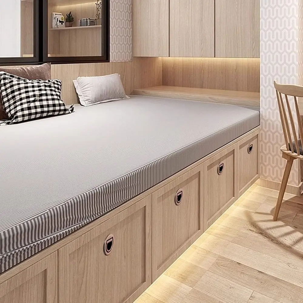 

Modern Stainless Steel Hidden Door Handles Flip Cupboard Tatami Cabinet Handle Pull Round Recessed Drawer Pulls Cabinet