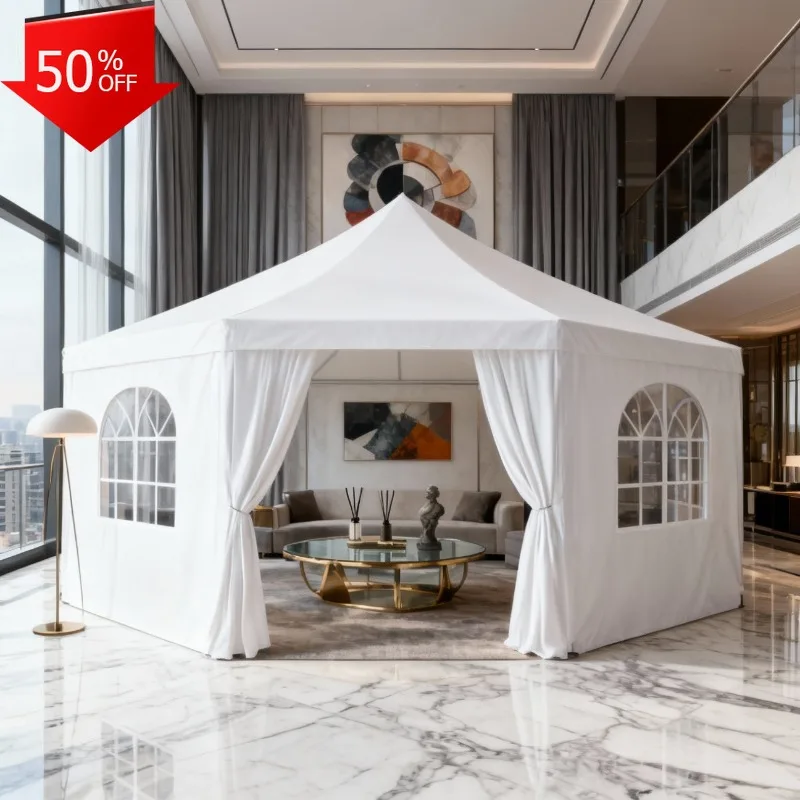 

Gazebo Outdoor Canopy Tent Party Tents Outdoor Garden Pergola Pavilion Exterior Door Marquee Exterior Roof Rain Carport Home