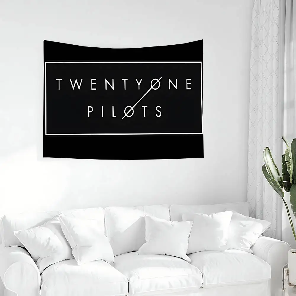 T-Twenty O-One Pilots-s Flags Room Decor Outdoor Decors Personalized Items Flags For Bedrooms Home Funny