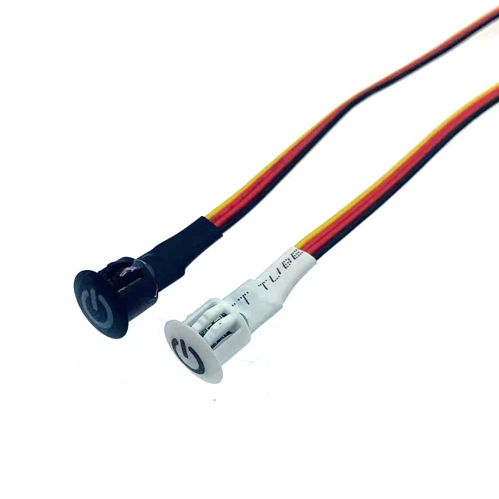 6pcs 5V 12V 24V Mini Touch Sensor Switch, Recessed Embedded Dimmer Switch, LED Desk Lamp Touch Induction Switch