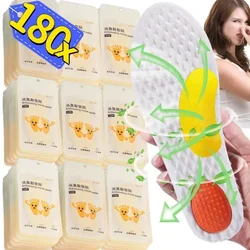 12/180Pcs Lemon Shoes Deodorant Sticker Fresh Smell Sneaker Aroma Insole Sterilization Sticker Peach Aromatic Antibacterial