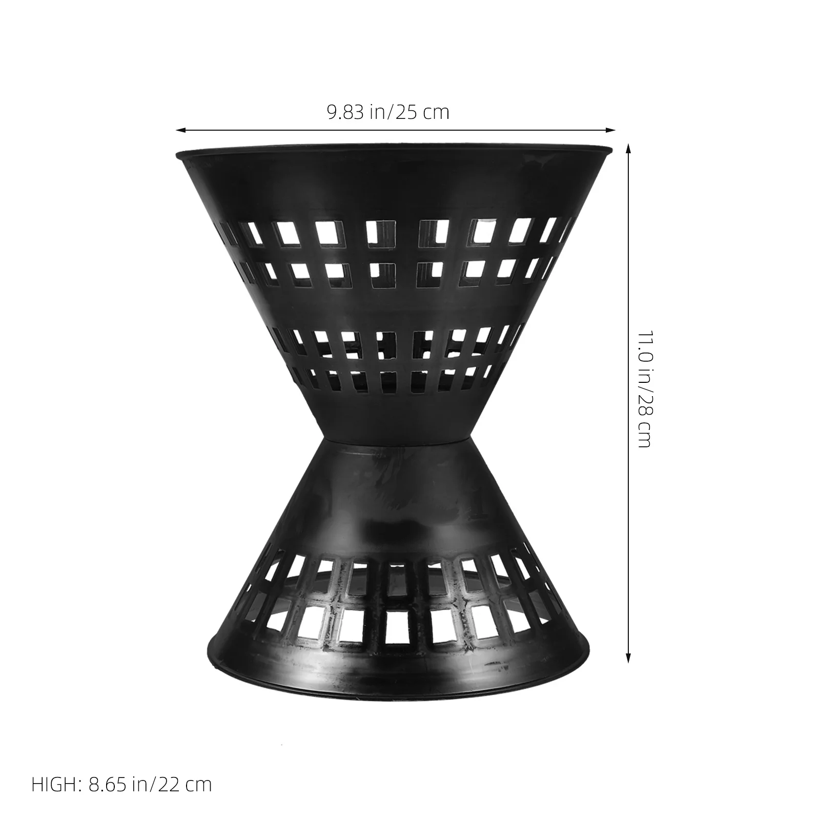 

5pcs Bouquet Packaging Device Plastic Flower Arrangement Tool For Wedding Home Decor Coffee Shop Hotel Medium Black