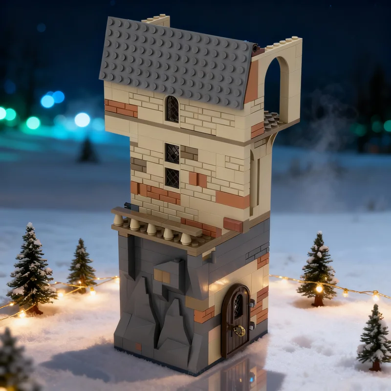 

314pcs MOC HP Magic Castle Great Hall Connecting Harry Model Building Blocks Architecture Toy Christmas Gifts Kids Brick