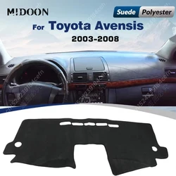 Car Dashboard Cover For Toyota Avensis 2003-2008 Dash Mat Sun Shade Anti-UV Carpets Car Accessories