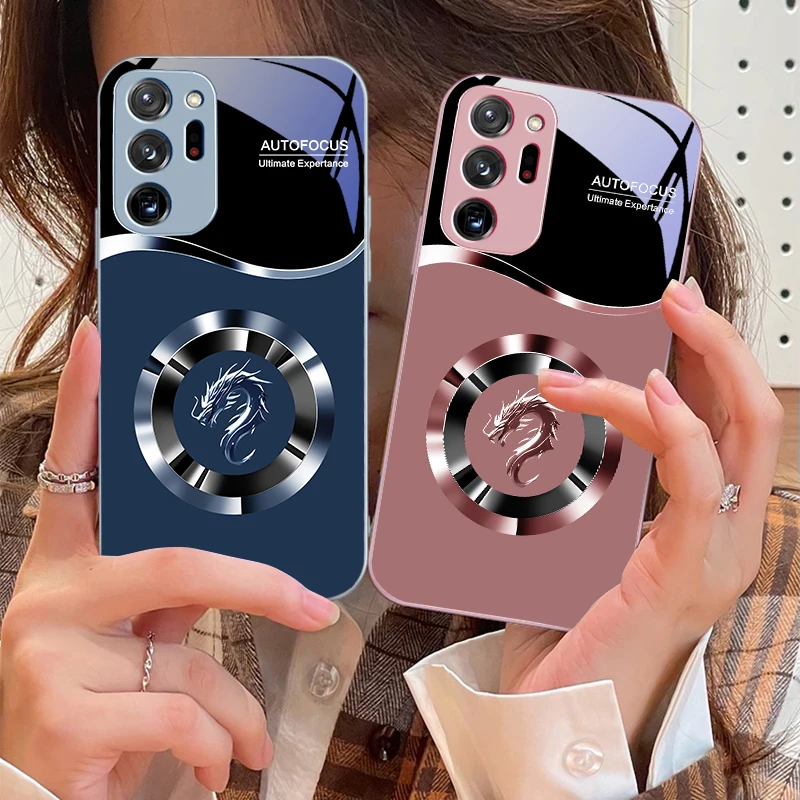 

Circle New Dragon Head For Samsung M 02 12 Note 8 9 10 20 A 01 A02 A03 Core 04 A05 06 10 12 13 14 15 A16 glass Ultra phone case