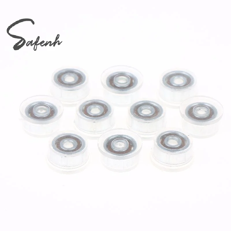 10Pcs Spinning Nail Charms 3D Nail Art Rotating Charm Rotating Bearing Nail Art Tool Nail Rings Jewelry Rotating Nail Tools