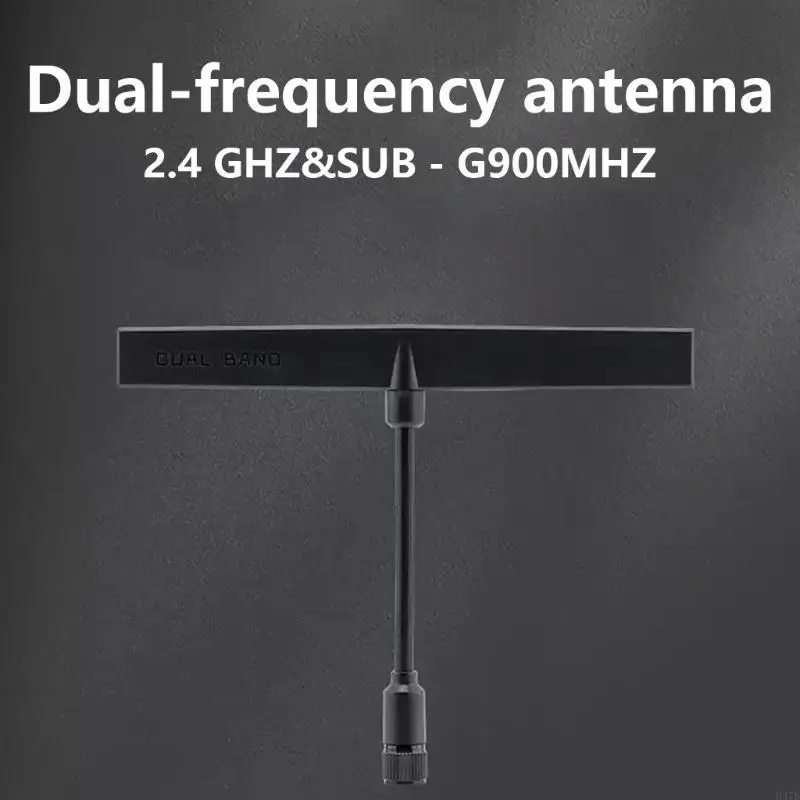 Banda doble frecuencia antenas omnidireccionales H37B T con diseño conector RP-SMA para UAV y controladores remotos