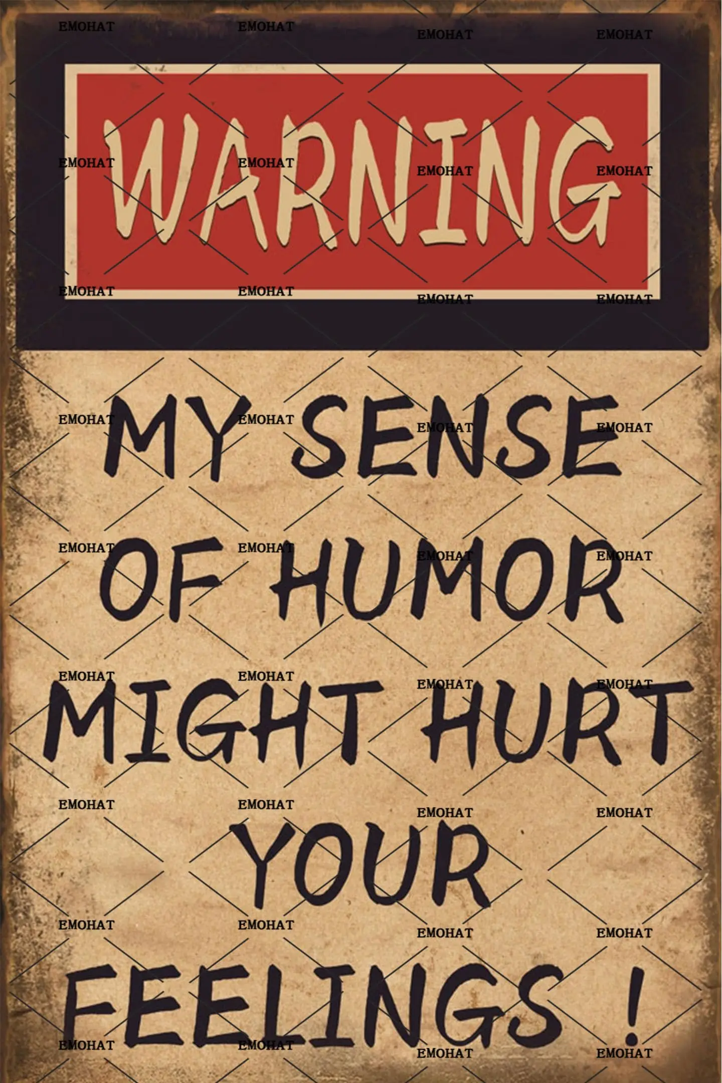 Funny Vintage Tin S…