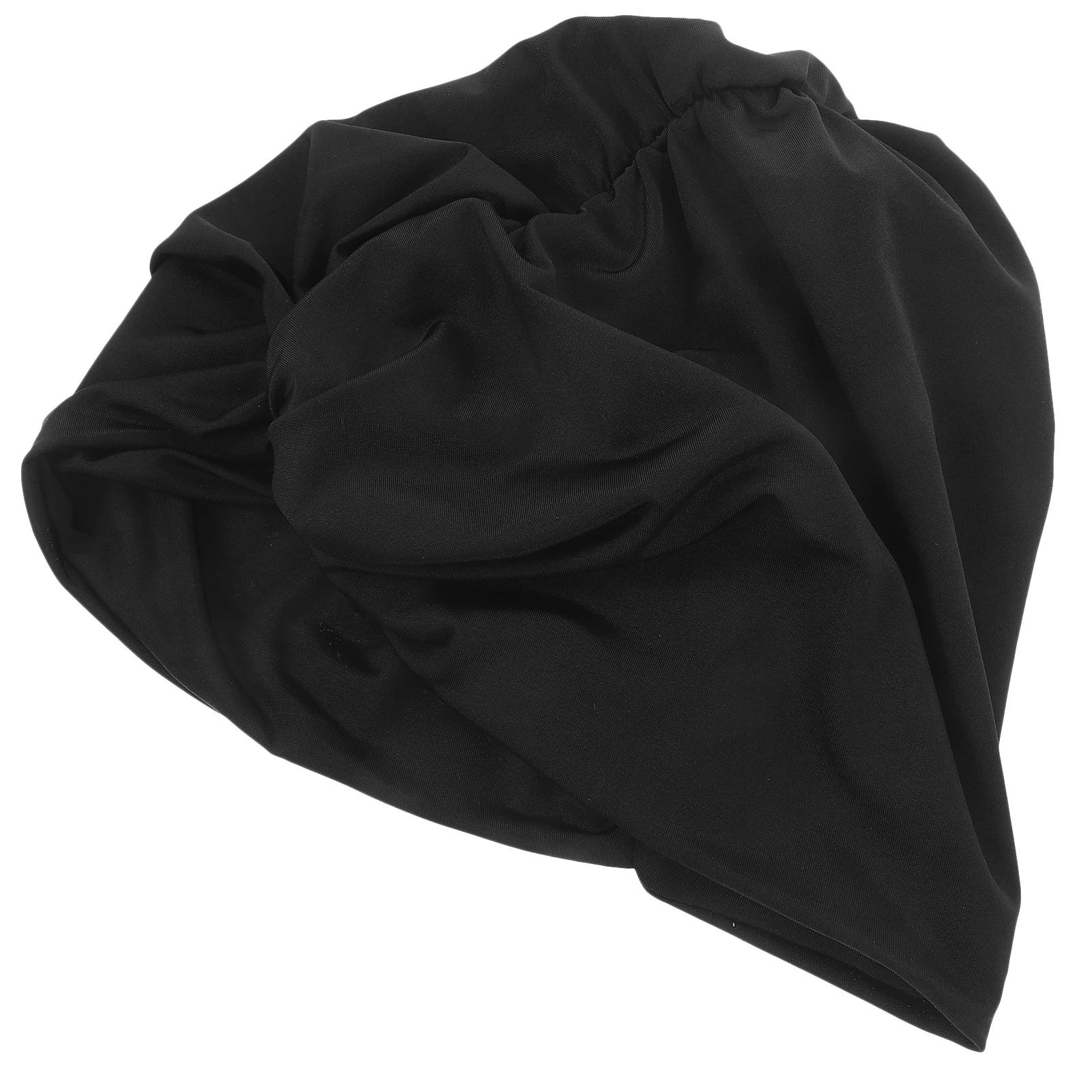 

Swimming Cap for Girls Adult Women Ultraviolet Light Polyester Comfortable Hat Miss Long Hair