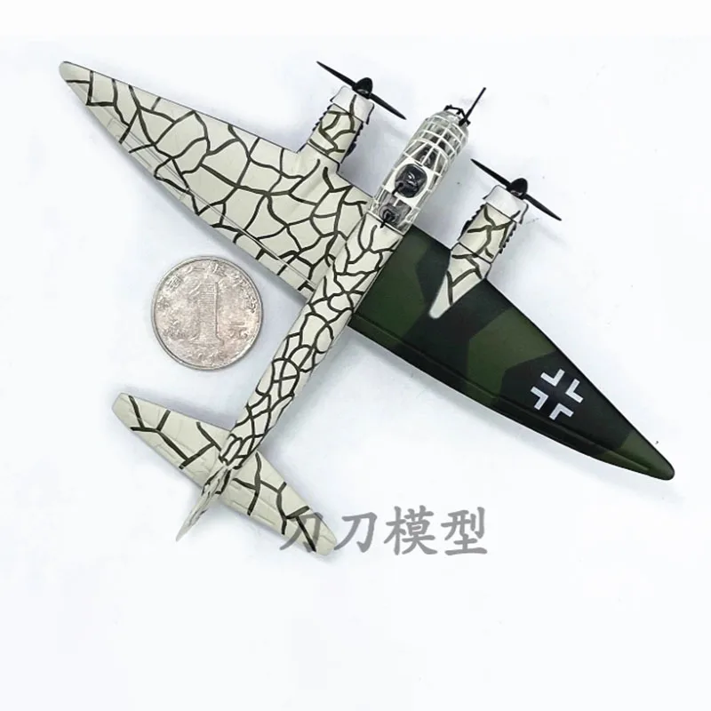 Diecast 1:144 Scale JU-188 German Air Force Alloy Finished Simulation Model Static Decoration Souvenir Gifts For Adult