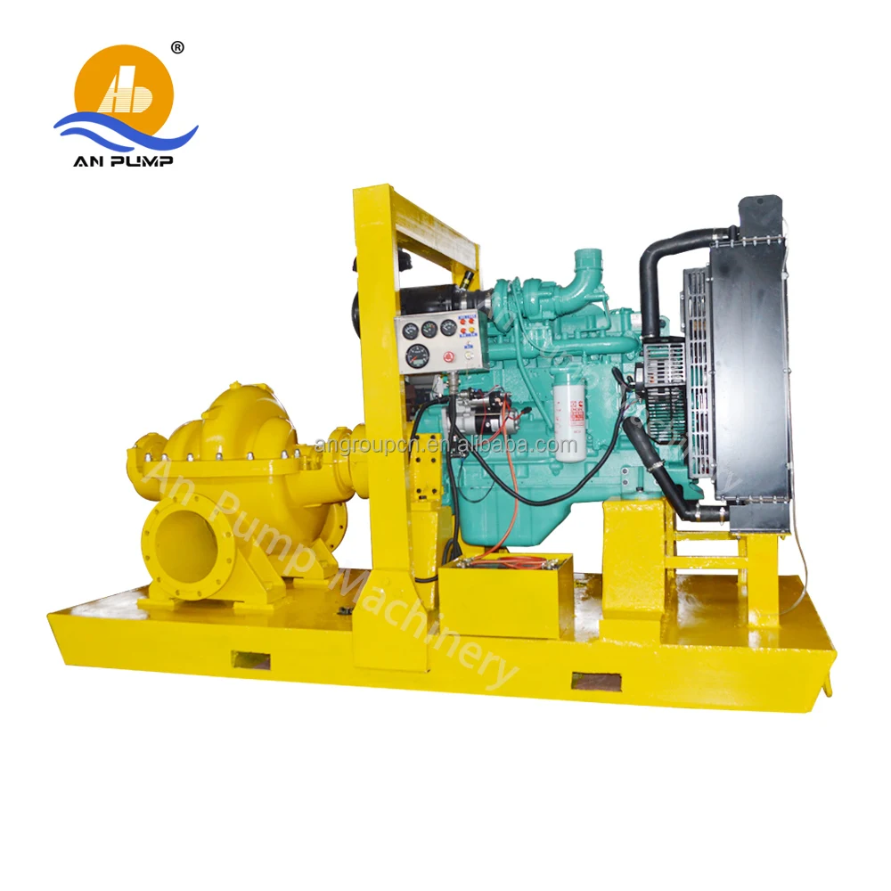Big Capacity Large Agriculture Diesel Engine Driven Water Pump For Irrigation High Efficiency Pump Solution