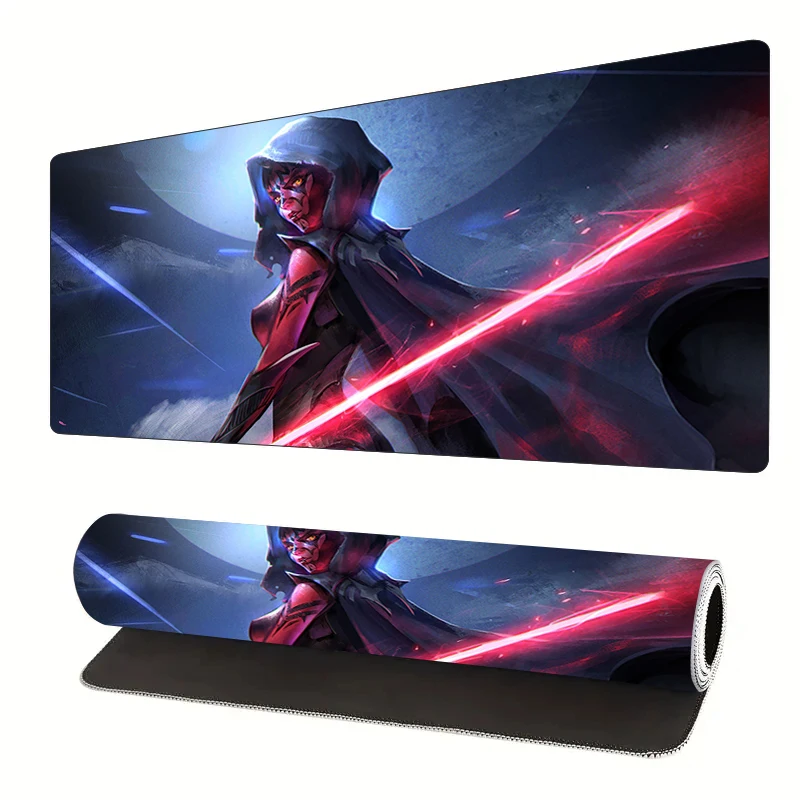 

Star Wars Kawaii Mouse Pad Laptop Anime HD Play Mat Gaming Accessories Keyboard Mousepad PC 900x400 Game Cabinet Desk Mat Carpet