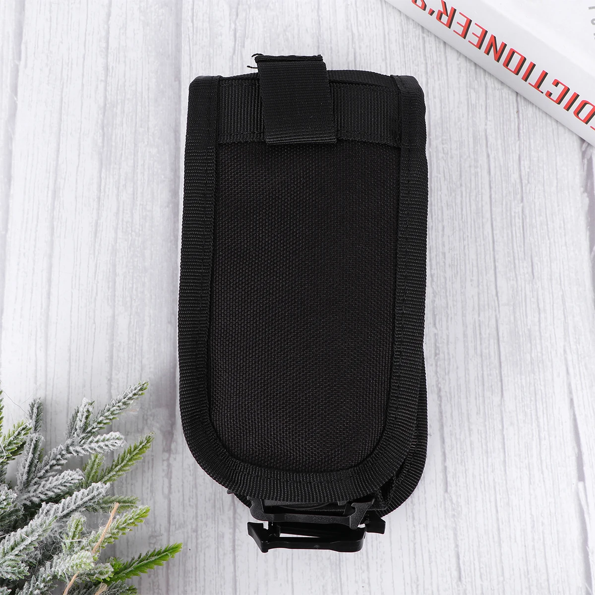 

Compatible Tactical Pouch Bag With Two Pockets Buckle Zipper Hunting Gear Storage Outdoor Camping Hiking Backpack