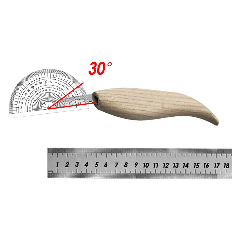 3-Piece نحت سكين الخشب سكين الحلاقة مكشطة مكشطة ملعقة سكين النجارة أدوات حفر مجموعة