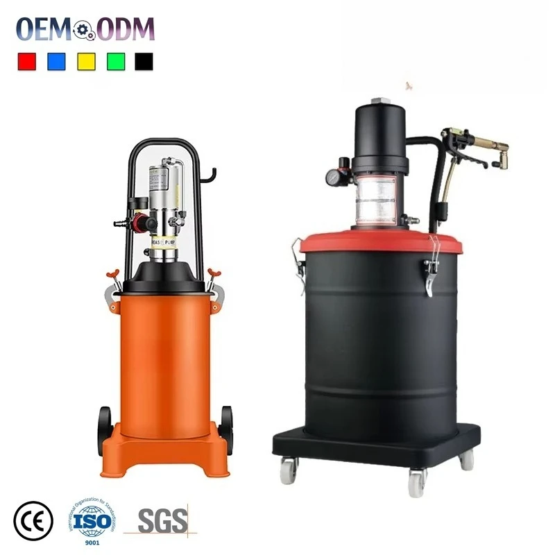 Portable Pneumatic Grease Pump 12–40kg / 40–50L Air-Operated
