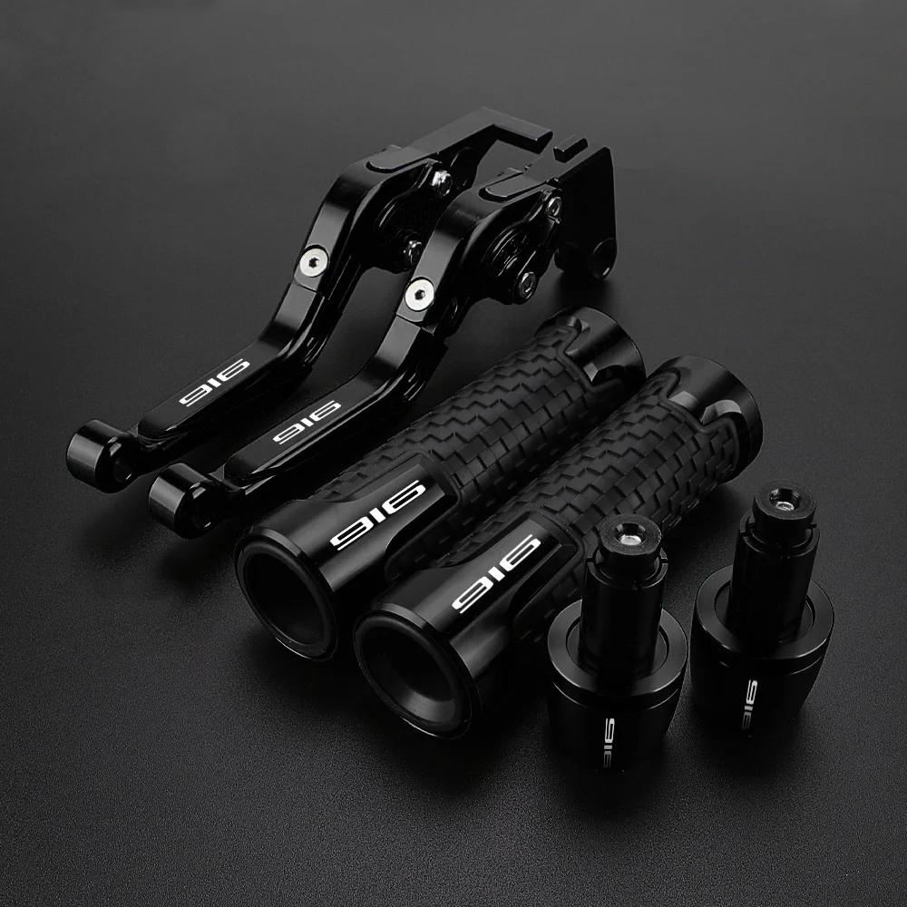 

916 Motorcycle Aluminum For DUCATI 916 1998 Adjustable CNC Brake Clutch Lever CNC Foldable Extendable Handlebar Handle Bar Grips