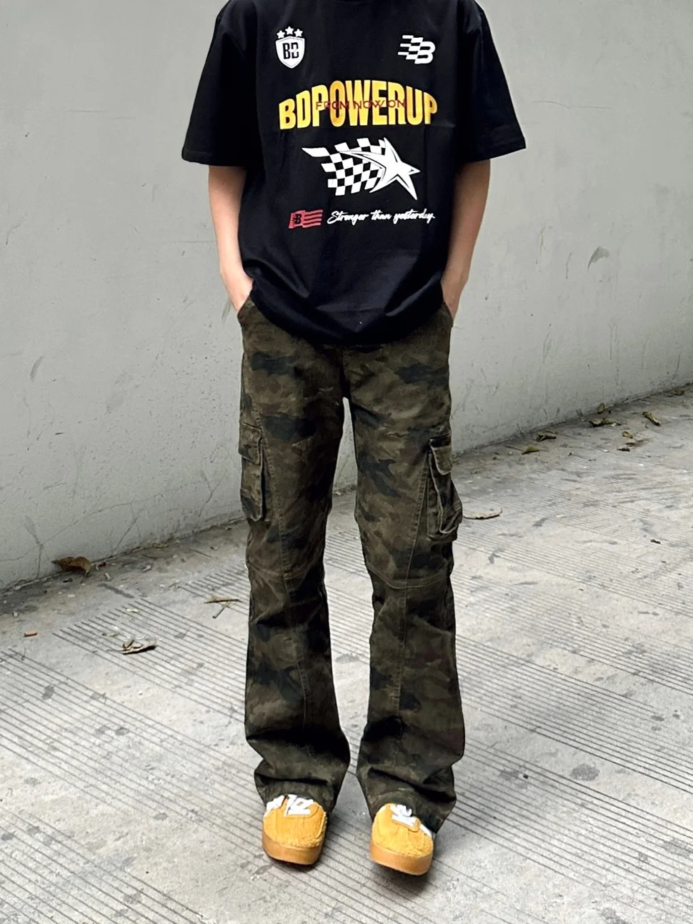 

Винтажные американские рабочие брюки с камуфляжным принтом, мужские, зауженные, слегка расклешенные, повседневные, с множеством карманов, для отдыха