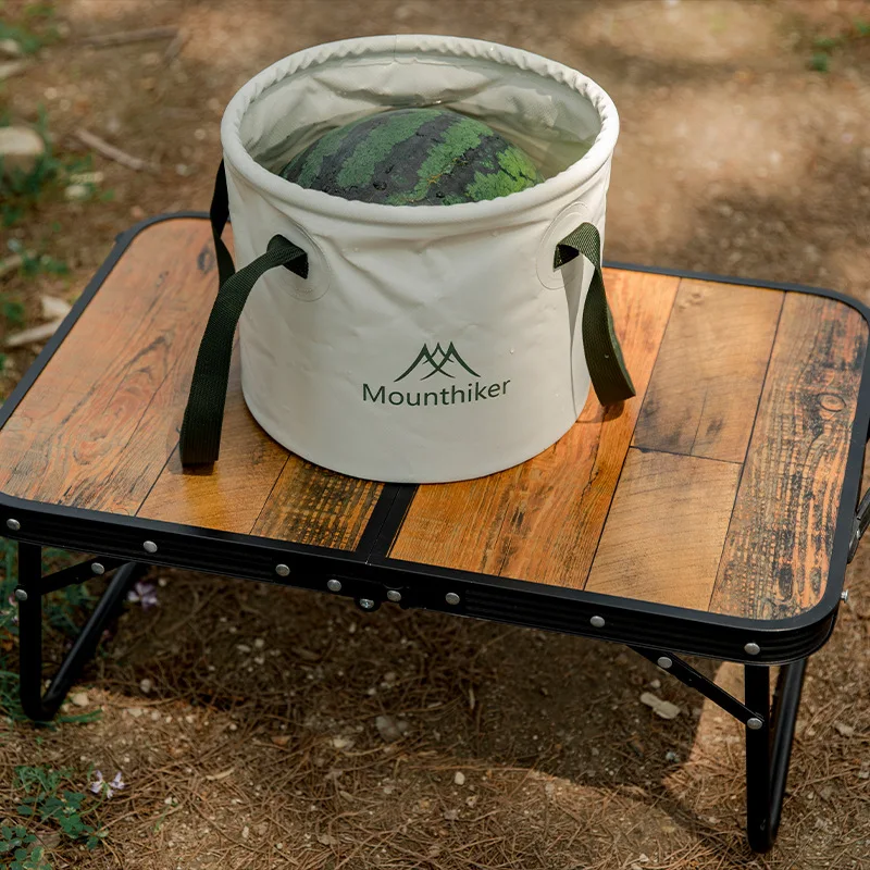 MOUNTAINHIKER Portable Outdoor Folding Table Camping Aluminum Alloy Table Strong Load-Bearing For Picnic Camping Fishing Table