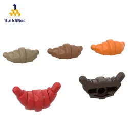 10Pcs MOC Parts 33125 Croissant with Rounded Ends Compatible Bricks DIY Assmble Building Blocks Particle Kid Puzzle Toy Gift