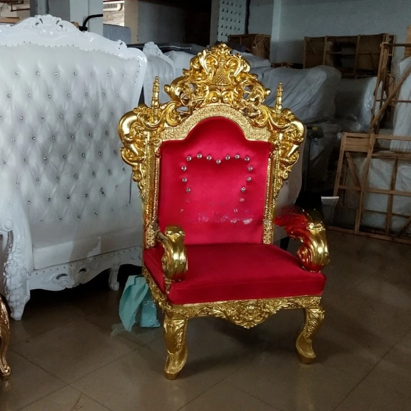 Source Factory Taihuang Chair King Chair High Back Chair Hotel Clubhouse Decorative