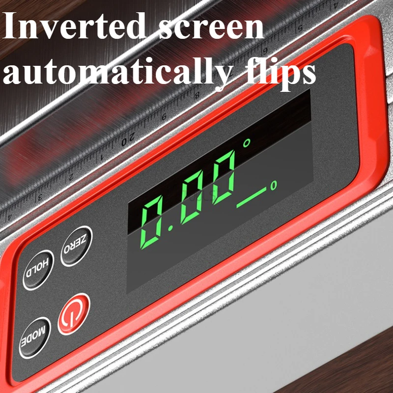 Woodworking Tool Multifunctional High-precision Electronic Digital Display Strong Magnetic Level Ruler Suitable for Decoration