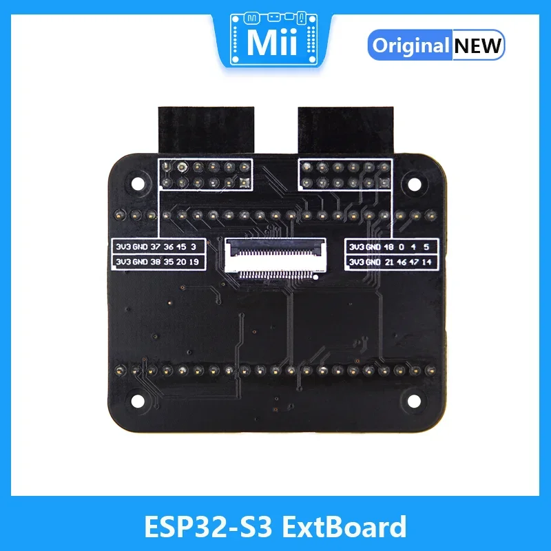 ESP32-S3 ExtBoard Digital Microphone Camera Interface SD Card Holder Standard PMOD connectors