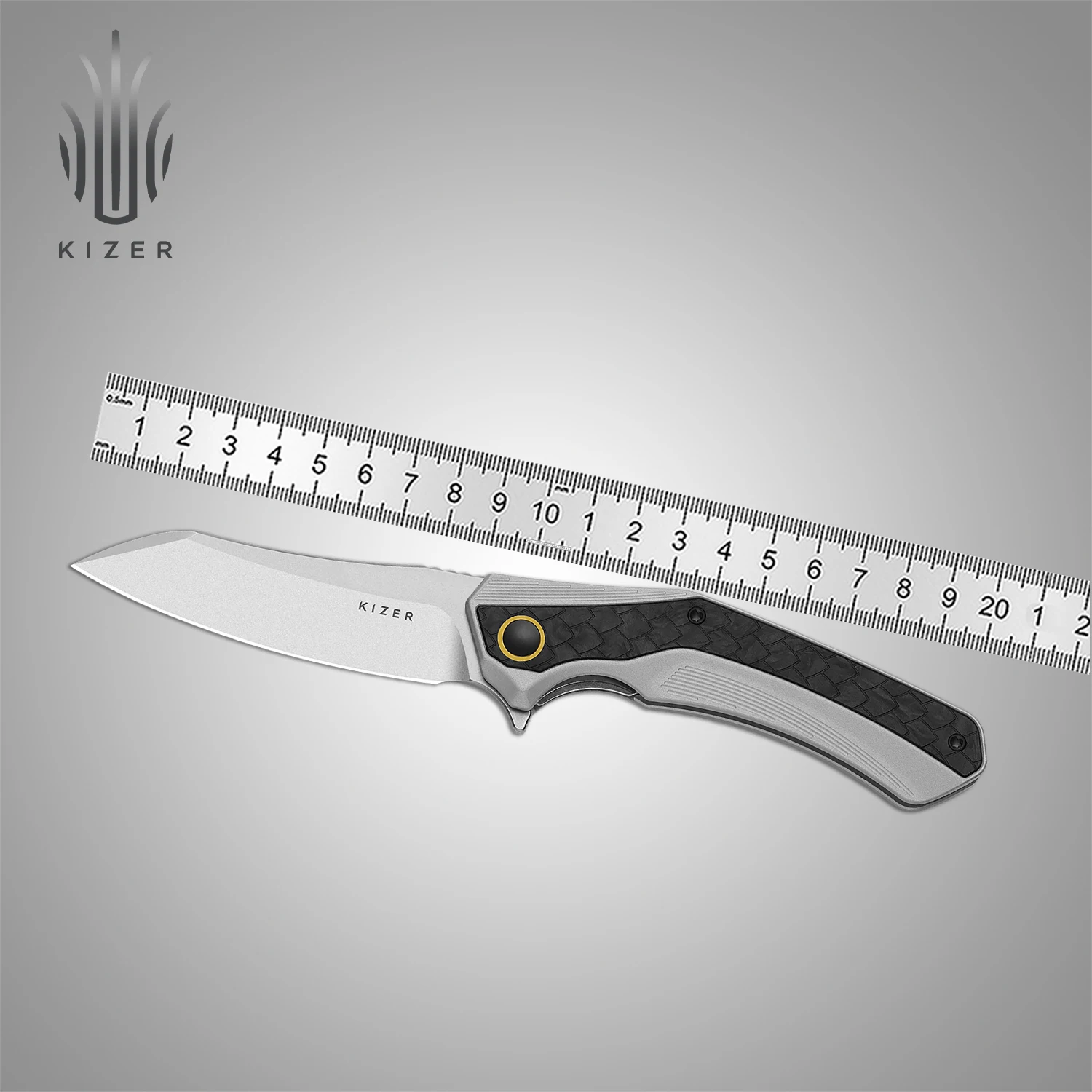 

Складной нож Kizer EDC Draca Ki4751A1 / Ki4751A2 с лезвием из стали S45VN и алюминиевой рукоятью
