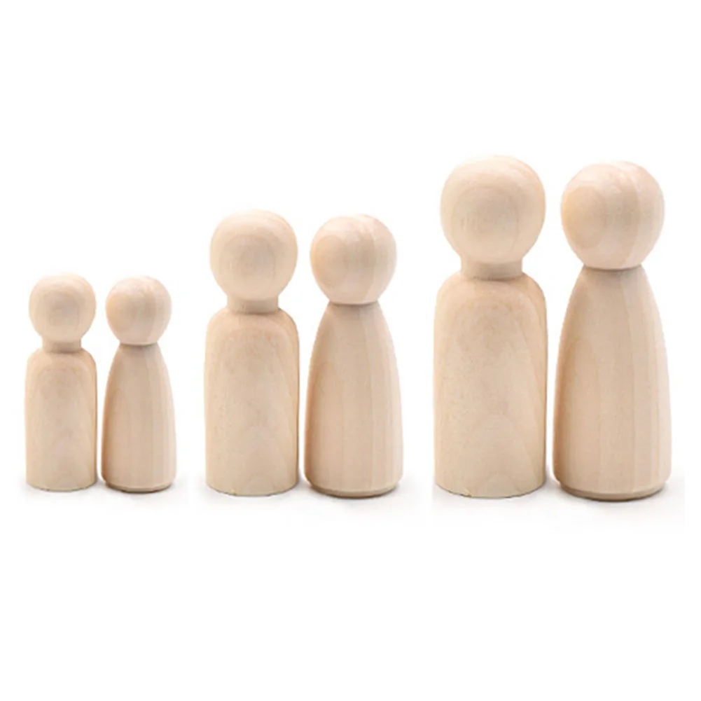 

Unleash Artistic Abilities with Wooden Dolls DIY Design Eco friendly Material Enhance Cognitive and Motor Skills