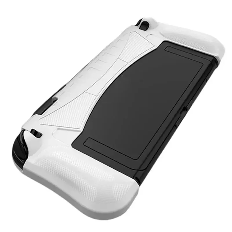 

ABKQ-For NS2 For Switch 2 TPU Armored Wind Protective Case Soft Shell Storage Carrying Case For Game Console Cartridg Whi