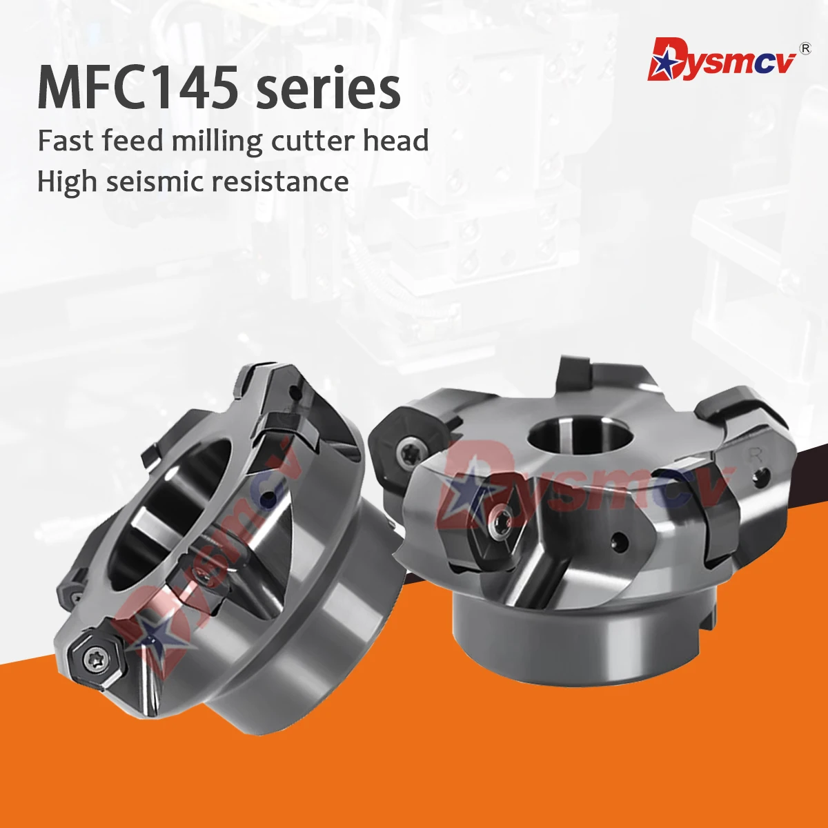 

Фрезерный диск серии MFC145 MFC145 100R07A32 HN09 Двусторонние двенадцать кромкофрезных лезвий Фрезерный станок для обрабатывающего центра