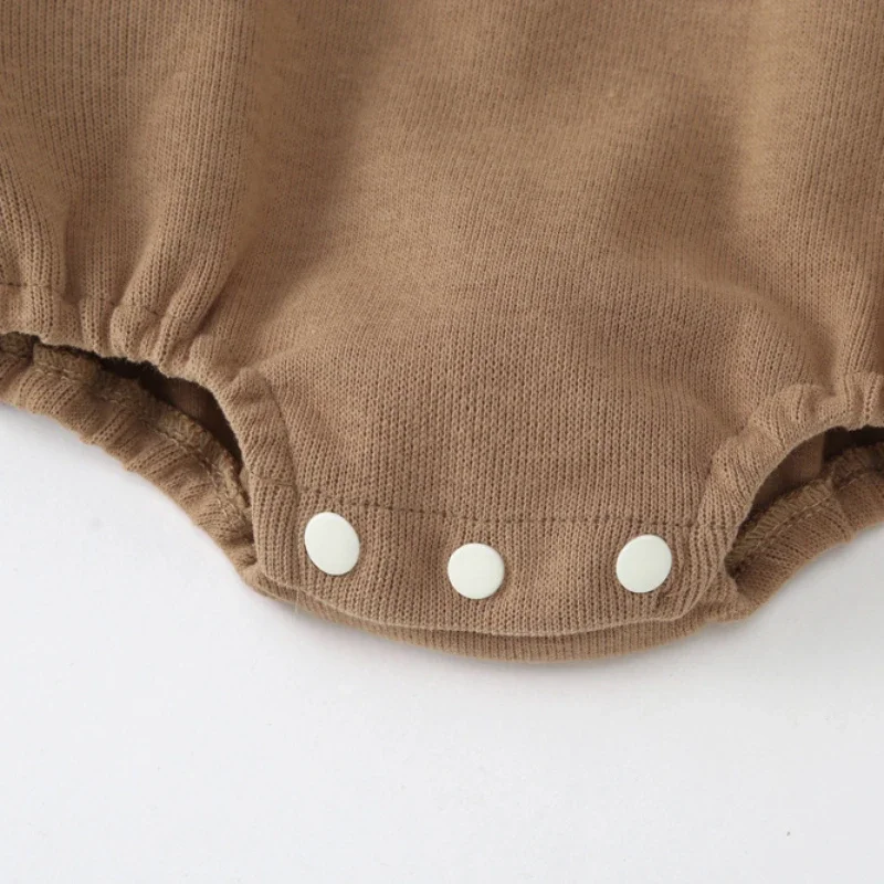 2023 frühling Kinder Baby Mädchen Nette Kleidung Säuglings Kleinkind Geraffte Cartoon Peter Pan Kragen Overalls Kleinkind Bodys + hut 0-24 M