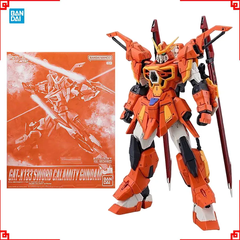 

Bandai Gundam Model Kit FM 1/100 Sword Calamity Action Figure Gunpla Building Kit Collectibles Anime Figures Toys Gifts For Men