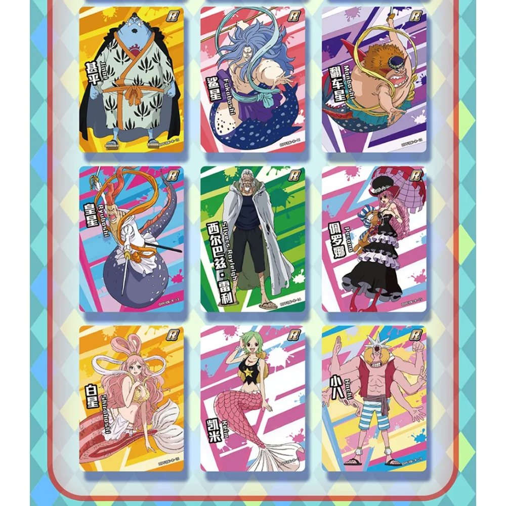 Original Box One Piece Card The Fish Men Island Chapter Anime Character Hancock Luffy ACE Battle Trading Card Toy Kid Hobby Gift