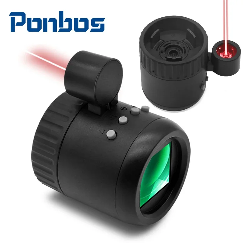 ponbos nvp10 1080p hd telescopio digital ocular 350m visao noturna infravermelha para telescopio binocular monocular spotting scope 01