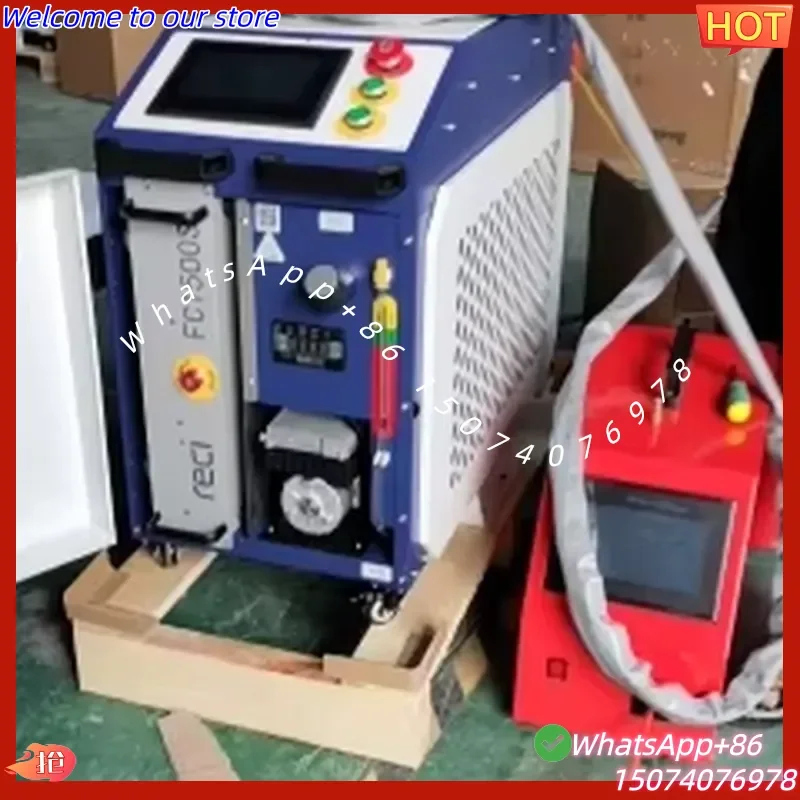 2026 1500w 2000w 3000w Metal Handheld Fiber Welding and Cutting Cleaning 5 in 1 Machine Pulse Cleaner Home Use