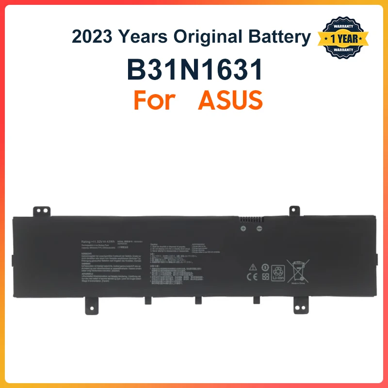 B31N1631 Laptop Battery For ASUS VivoBook 15 X505ZA X505BA X505BP F505 F505ZA F505BA X505ZA-BQ012T X505BA-1A 42WH