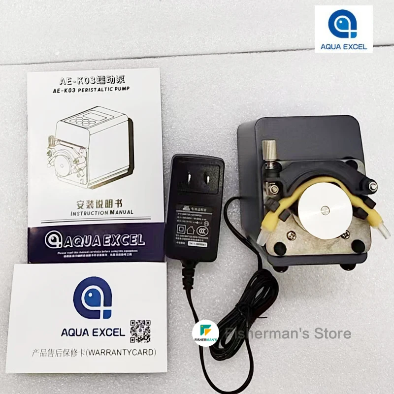 AQUA EXCEL-High Precision Peristaltic Pump, Coral Reef Tank, Aquarium Calcium Reactor, Circulation Dosing