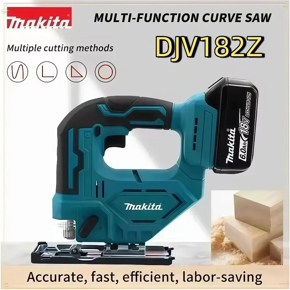 scie-sauteuse-electrique-sans-fil-makita-djv182z-18v-sans-balais-avec-lame-de-scie-et-poignee-barillet-340w-batterie-18v-non-incluse