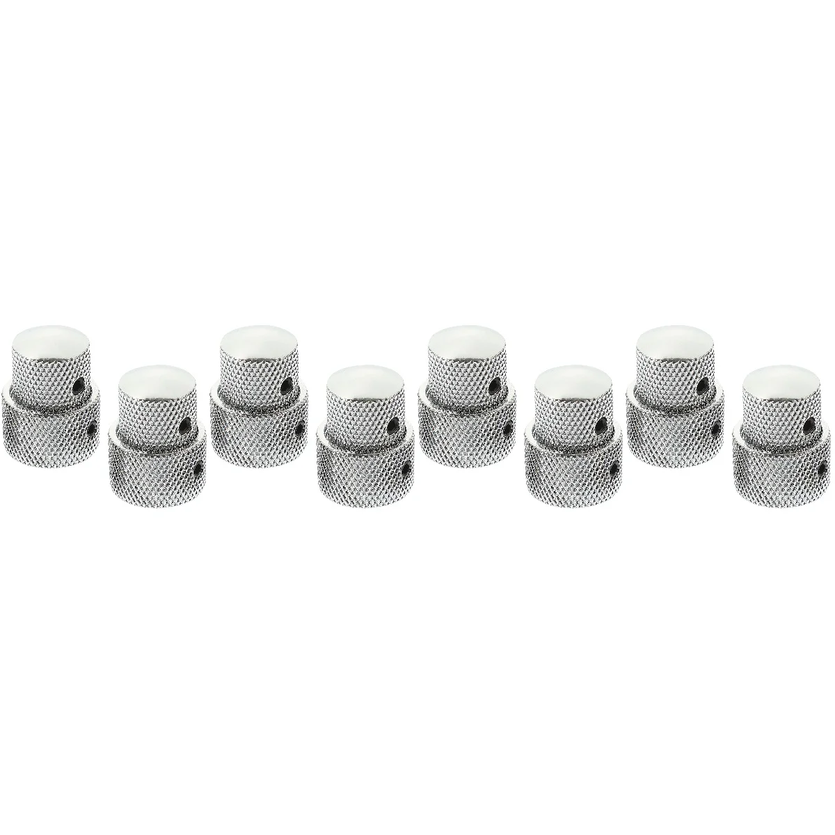 

4 Pack Guitar Bass Knob Acoustic Potentiometer Knobs Volume Control Cap Professional Amplifier Metal Caps Replacement Tone for