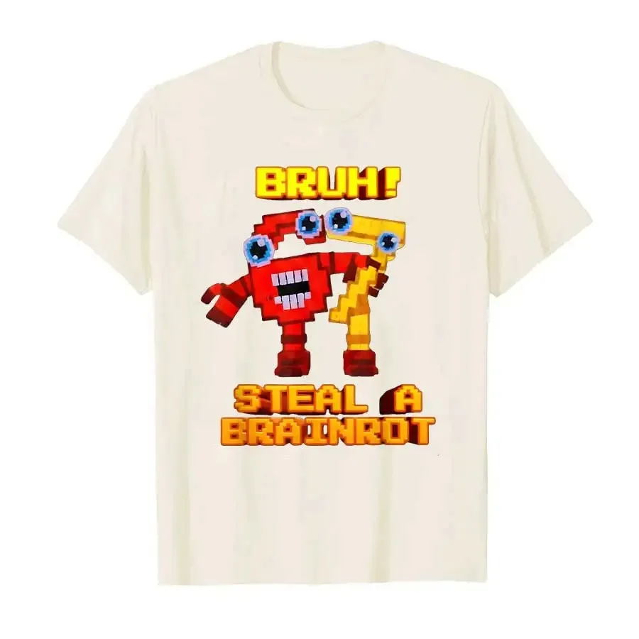 67 ستة سبعة تي شيرت جرافيك 6-7 - مضحك الإيطالية Brainrot الاطفال الألعاب ميمي المتضخم تي شيرت الرجال النساء القطن قصير الأكمام تيز