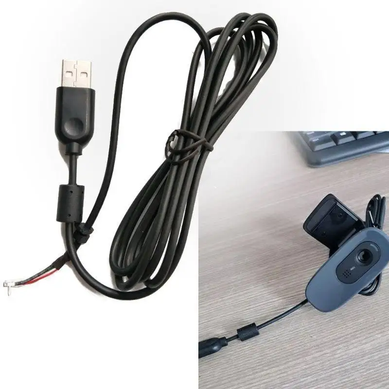 

Y1UB USB Repair Replace Camera Line Cable Webcam Wire for Webcam C270 C310 Cord