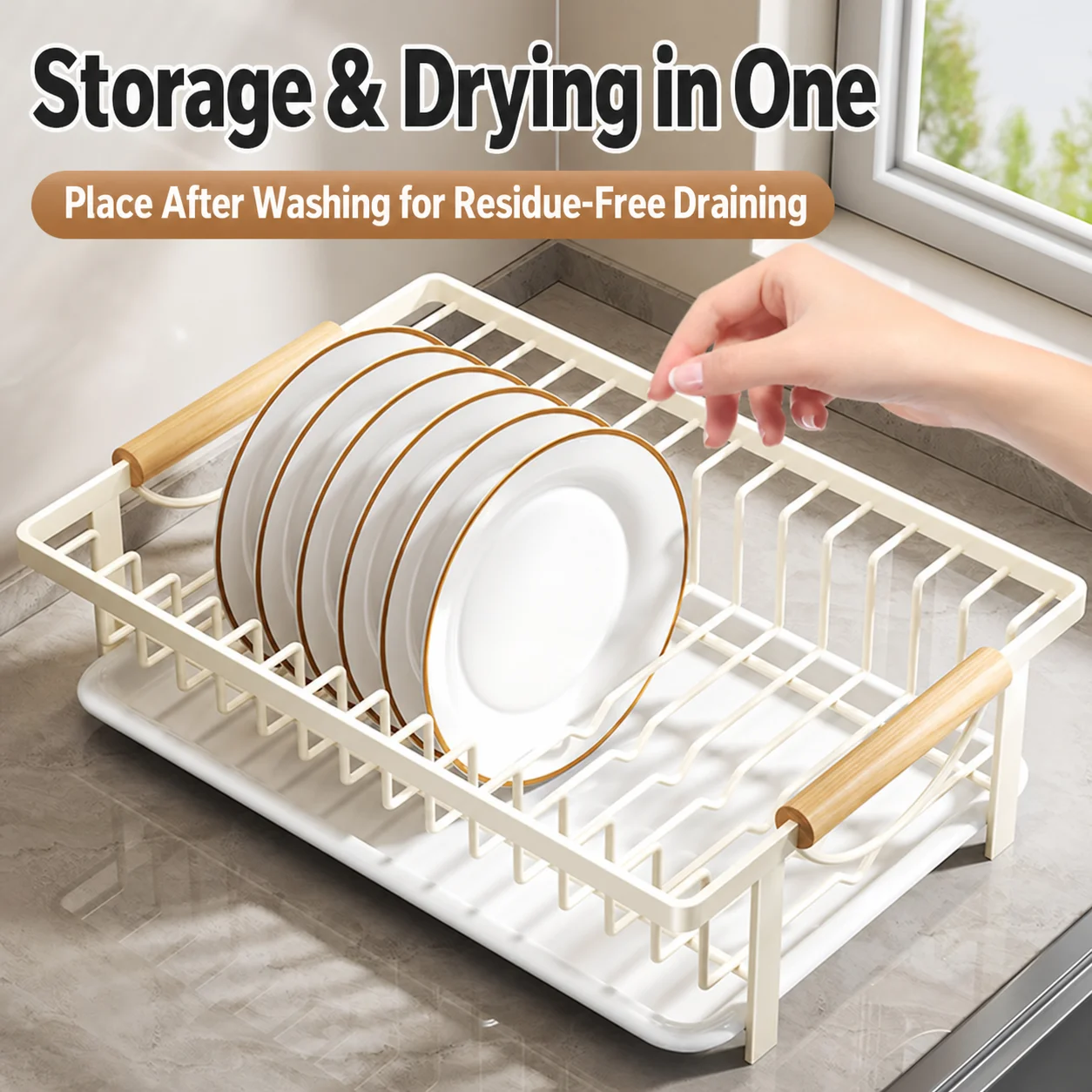Kitchen Dish Drying Rack, Dish - Meal Prep Organizer 评论和价格