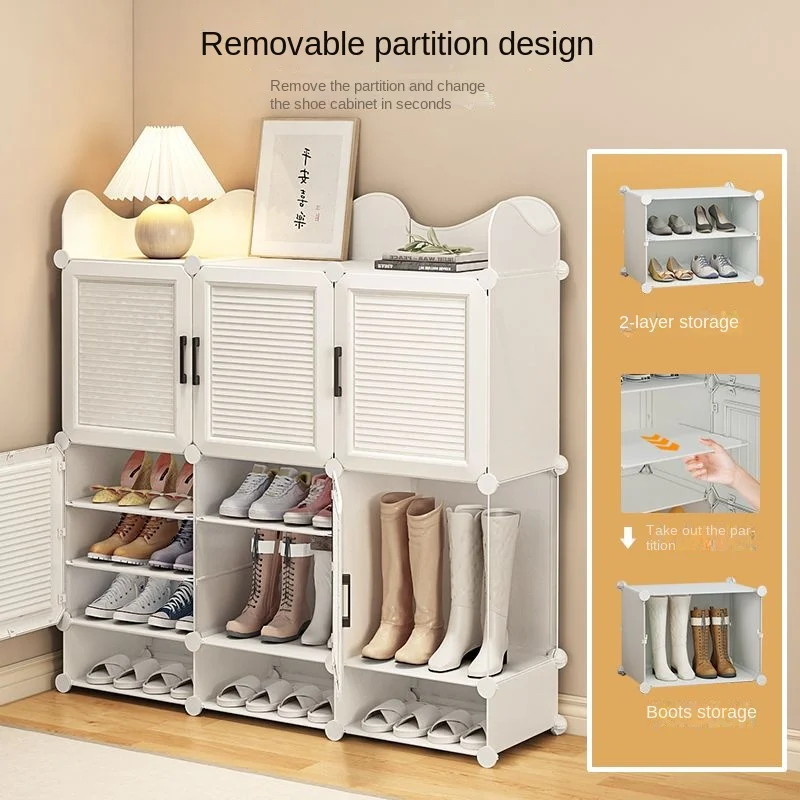 Modern Shoerack Shoe Rack Home Hallway Furniture Cabinets For Living Room Storage Organizers Space Save Women\'s Sandals Cupboard