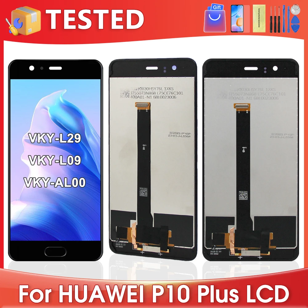 

5.5''For HUAWEI P10 Plus For P10Plus VKY-L29 VKY-L09 VKY-AL00 LCD Display Touch Screen Digitizer Assembly Replacement
