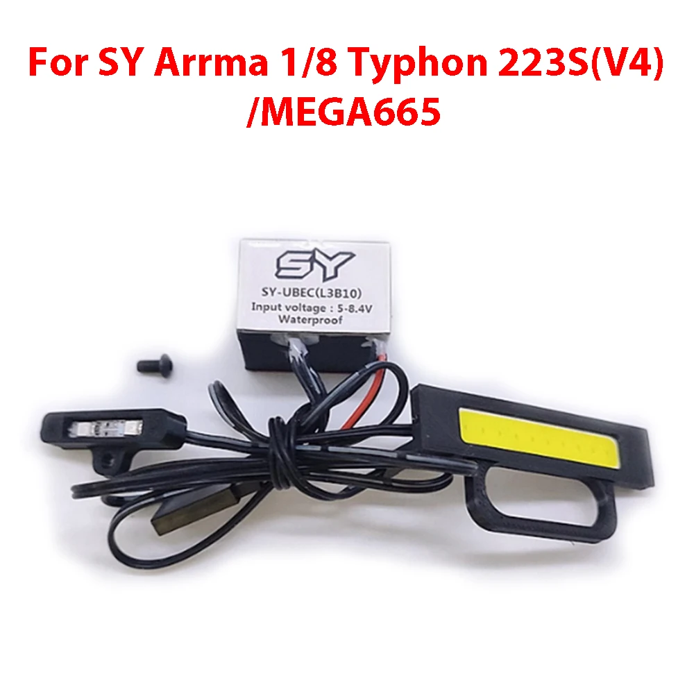 

For SY Arrma 1/8 Typhon 223S(V4) /MEGA665 Light Set RC Car LED Light Set